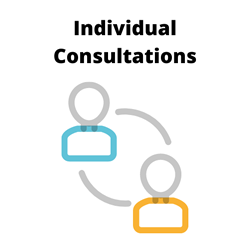 Meet for support with any language-related challenges, including those related to grammar, writing, pronunciation, presentations, vocabulary, and comprehension
